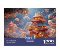 Sinoshow_24085_3D_Illustration_of_a_Whimsical_Fairy_Village_nes_6dccbfd7-e4e7-4d6f-9e4c-fe2d1086d88f_3 1000 Pièces Casse-tête Stimulant Et Éducatif Jeu De Puzzle, Jouets Éducatifs Uniques Et Stimulan