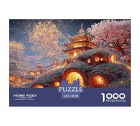 Sinoshow_24085_3D_Illustration_of_The_Charming_Fairy_Tale_hobbi_50252c6e-e650-496b-a567-474c2665e056_2 1000 Pièces Casse-tête Difficile, Dur, Quasi Impossible Puzzle, Jouets Éducatifs Uniques Et Stim