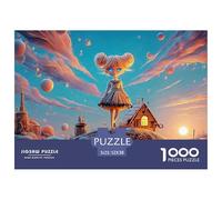 Sinoshow_24085_3D_Illustration_of_The_Cutest_Girl_in_Brown_and__8e3be320-0466-4539-b88e-8a3326f78141_3 1000 Pièces Puzzles Difficile, Dur, Quasi Impossible Puzzle, Jouets Éducatifs Uniques Et Stimula