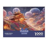 Sinoshow_24085_3D_Illustration_of_The_Shire_from_The_Lord_of_th_729bff57-e3f7-4a18-9317-4f6f2e05bfe9_1 1000 Pièces Casse-tête Difficile, Dur, Quasi Impossible Puzzle, Cadeau De Noël Aux Images Éclata