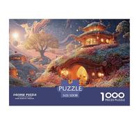 Sinoshow_24085_3D_Illustration_of_The_Shire_from_The_Lord_of_th_b439f9fc-b8ed-4fe3-b570-5490dcc2d111_3 1000 Pièces Casse-tête Difficile, Dur, Quasi Impossible Puzzle, Jouets Éducatifs Uniques Et Stim