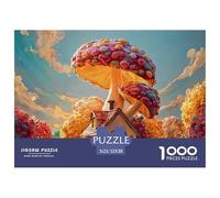 Sinoshow_24085_3D_Mushroom_House_in_The_Garden_Cute_and_Cartoon_40448524-5d30-41cc-a261-d70bc26d80ba_3 1000 Pièces Puzzles Difficile, Dur, Quasi Impossible Puzzle, Cadeau De Noël Aux Images Éclatante