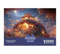 Sinoshow_24085_3D_Render_of_a_Cozy_Hobbit_Home_in_The_Shire_Wit_3e7bc161-2dc0-46ad-b95e-076ab90e3fde_3 1000 Pièces Casse-tête Stimulant Et Éducatif Jeu De Puzzle, Cadeau De Noël Aux Images Éclatantes