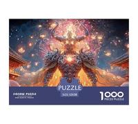 Sinoshow_24085_3D_Render_of_a_Demon_King_Wearing_Black_and_Whit_d0c12fbd-1cfb-4f34-9203-b4eae3c5e328_1 1000 Pièces Casse-tête Difficile, Dur, Quasi Impossible Puzzle, Cadeau De Noël Aux Images Éclata