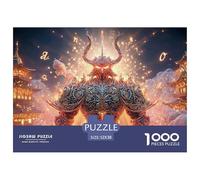 Sinoshow_24085_3D_Render_of_a_Demon_King_Wearing_Black_and_Whit_d0c12fbd-1cfb-4f34-9203-b4eae3c5e328_3 1000 Pièces Casse-tête Difficile, Dur, Quasi Impossible Puzzle, Jouets Éducatifs Uniques Et Stim