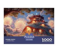 Sinoshow_24085_3D_Render_of_a_Hobbit_House_Under_a_Large_Tree_w_27f3967f-173c-4a38-9d95-277c183dd534_4 1000 Pièces Casse-tête Stimulant Et Éducatif Puzzle, Jouets Éducatifs Uniques Et Stimulants,Stre