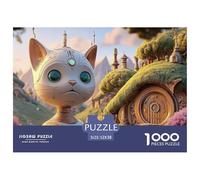 Sinoshow_24085_3D_Rendering_of_an_AI_Robot_with_Cat_Head_in_The_043d0919-62bc-4475-9d26-4c2f3cf028e2_1 1000 Pièces Casse-tête Difficile, Dur, Quasi Impossible Jeu De Puzzle, Cadeau De Noël Aux Images