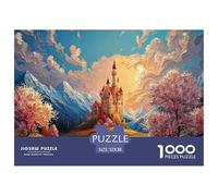 Sinoshow_24085_a_Beautiful_Castle_Surrounded_by_Lush_Greenery_w_6d82a7b5-13fe-4773-b376-25be95aa433f_3 1000 Pièces Casse-tête Amusant, Stimulant Et Cérébral Puzzle, Jeu Familial Anti-Stress, Cadeaux
