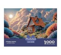 Sinoshow_24085_a_Beautiful_Cottage_Surrounded_by_Colorful_Flowe_af109d72-2ccc-424a-a19a-a2b23dc160f3_3 1000 Pièces Casse-tête Amusant, Stimulant Et Cérébral Jeu De Puzzle, Cadeau De Noël Aux Images É