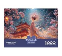 Sinoshow_24085_a_Beautiful_Geisha_with_Dark_Hair_and_Pink_Eyes__03f3bd91-eda5-4224-b1e0-631bd4db82ce_1 1000 Pièces Casse-tête Stimulant Et Éducatif Puzzle, Jouets Éducatifs Uniques Et Stimulants,Stre