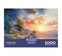 Sinoshow_24085_a_Beautiful_House_by_The_Lake_with_Mountains_in__ae11ddd3-7777-4f48-8874-154c965bb38e_4 1000 Pièces Casse-tête Difficile, Dur, Quasi Impossible Jeu De Puzzle, Jeu Familial Anti-Stress,