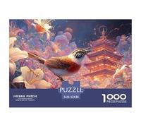 Sinoshow_24085_a_Beautiful_Illustration_of_an_Amur_Siberian_bir_828cdcf7-5169-4361-ae83-4aa99c1a350f_3 1000 Pièces Casse-tête Stimulant Et Éducatif Puzzle, Jeu Familial Anti-Stress, Cadeaux D'anniver