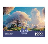 Sinoshow_24085_a_Beautiful_Landscape_of_Cherry_Blossom_Trees_tu_bc2edba6-22ed-4abb-98e6-8c49222b8946_3 1000 Pièces Casse-tête Amusant, Stimulant Et Cérébral Puzzle, Cadeau De Noël Aux Images Éclatant