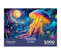 Sinoshow_24085_a_Beautiful_Luminous_Jellyfish_Glows_with_an_arr_117639f8-b398-4c84-97a0-2a99c8bf419b_2 1000 Pièces Casse-tête Stimulant Et Éducatif Puzzle, Cadeau De Noël Aux Images Éclatantes, Cadea