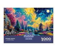 Sinoshow_24085_a_Beautiful_Painting_of_The_Countryside_with_tul_759020bd-74e2-4a29-ad68-e1ecb7c64ecd_3 1000 Pièces Casse-tête Difficile, Dur, Quasi Impossible Jeu De Puzzle, Jeu Familial Anti-Stress,