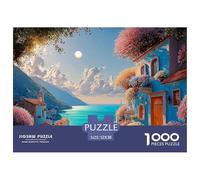 Sinoshow_24085_a_Beautiful_Street_with_Flowers_in_Greece_featur_b2338b4c-a6eb-4a61-b9b2-bb59e803cd57_1 1000 Pièces Casse-tête Amusant, Stimulant Et Cérébral Puzzle, Jeu Familial Anti-Stress, Jouets F
