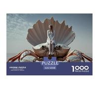 Sinoshow_24085_a_Beautiful_Woman_Sitting_on_Top_of_an_Oversized_671d3f9c-5464-4599-aafa-310b8889036c_1 1000 Pièces Casse-tête Difficile, Dur, Quasi Impossible Jeu De Puzzle, Cadeau De Noël Aux Images