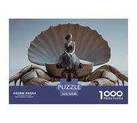 Sinoshow_24085_a_Beautiful_Woman_Sitting_on_Top_of_an_Oversized_671d3f9c-5464-4599-aafa-310b8889036c_3 1000 Pièces Casse-tête Difficile, Dur, Quasi Impossible Jeu De Puzzle, Jeu Familial Anti-Stress,