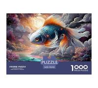 Sinoshow_24085_a_Blue_and_White_Fish_Hovering_in_The_Sky_with_i_8d8bf610-0f61-47d4-8545-26be3b929411_2 (1) 1000 Pièces Casse-tête Stimulant Et Éducatif Jeu De Puzzle, Jeu Familial Anti-Stress, Jouets
