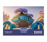 Sinoshow_24085_a_Blue-Green_Crab_with_Black_Legs_Carrying_an_as_058b9a2a-31b8-499b-8554-ac89531d9f3c_4 1000 Pièces Casse-tête Stimulant Et Éducatif Jeu De Puzzle, Jeu Familial Anti-Stress, Jouets Fam