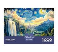 Sinoshow_24085_a_Breathtaking_Waterfall_Cascades_Down_The_Rocky_60e3c2de-6928-4e75-a714-4fc92ba411d7_1 1000 Pièces Casse-tête Stimulant Et Éducatif Jeu De Puzzle, Cadeau De Noël Aux Images Éclatantes