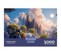 Sinoshow_24085_a_Breathtaking_Waterfall_Cascades_Down_The_rugge_6c37c7ba-f8e9-44a1-8c5c-141e21cf6a77_2 1000 Pièces Casse-tête Amusant, Stimulant Et Cérébral Jeu De Puzzle, Cadeau De Noël Aux Images É