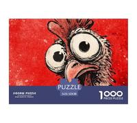 Sinoshow_24085_a_Cartoon_Character_Chicken_with_big_Eyes_in_The_445d705d-9501-4111-88a3-31bef8f22119_2 1000 Pièces Casse-tête Stimulant Et Éducatif Jeu De Puzzle, Jeu Familial Anti-Stress, Cadeaux D'