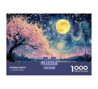 Sinoshow_24085_a_Cherry_Blossom_Tree_with_Pink_Flowers_on_The_s_038325d8-9906-4c3c-be22-6839cc4a9ddf_1 1000 Pièces Casse-tête Stimulant Et Éducatif Jeu De Puzzle, Jouets Éducatifs Uniques Et Stimulan