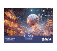 Sinoshow_24085_a_Close-up_of_a_Robot_Made_Out_of_White_and_Pink_18936897-f6de-473c-a7dc-4690d40752b2_4 1000 Pièces Casse-tête Difficile, Dur, Quasi Impossible Puzzle, Jeu Familial Anti-Stress, Cadeau