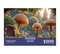 Sinoshow_24085_a_Close_up_of_Mossy_Mushrooms_Growing_on_Top_of__b8f1b1f0-7180-4a6e-b91f-59c9d263291f_2 1000 Pièces Casse-tête Stimulant Et Éducatif Puzzle, Jeu Familial Anti-Stress, Jouets Familiaux