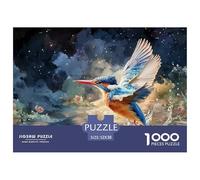 Sinoshow_24085_a_Colorful_Kingfisher_Bird_is_Flying_Over_The_WA_190c6e2f-516f-4f4a-a752-6c50fa34454a_1 1000 Pièces Casse-tête Amusant, Stimulant Et Cérébral Puzzle, Jouets Éducatifs Uniques Et Stimul