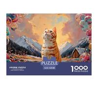 Sinoshow_24085_a_Cute_American_Shorthair_Cat_is_Standing_in_The_65dac12c-037b-49ae-a3a4-8abbd8b0c61e_2 1000 Pièces Casse-tête Amusant, Stimulant Et Cérébral Jeu De Puzzle, Jouets Éducatifs Uniques Et