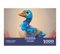 Sinoshow_24085_a_Cute_Dinosaur_in_The_Shape_of_a_Goose_with_a_b_079dfe0b-fa38-49b3-a3f0-1d33fc07dcd7_3 1000 Pièces Puzzles Difficile, Dur, Quasi Impossible Puzzle, Jeu Familial Anti-Stress, Cadeaux D