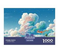 Sinoshow_24085_a_Cute_Dragon_Flying_in_The_Sky_Surrounded_by_co_81098006-e43d-4654-8c09-daef8d4d7b72_1 1000 Pièces Puzzles Difficile, Dur, Quasi Impossible Puzzle, Jouets Éducatifs Uniques Et Stimula