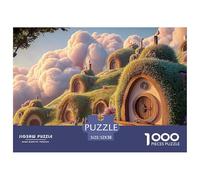 Sinoshow_24085_a_Cute_Fantasy_Village_with_Gnomes_and_Fairies_w_71a00cfc-14c8-4593-990a-ea6974fb2d3b_3 1000 Pièces Casse-tête Stimulant Et Éducatif Jeu De Puzzle, Cadeau De Noël Aux Images Éclatantes