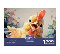 Sinoshow_24085_a_Cute_Little_Chicken_in_The_Style_of_Chinese_in_e1443f82-55f2-4495-a6ea-b019479ba280_1 1000 Pièces Casse-tête Stimulant Et Éducatif Jeu De Puzzle, Cadeau De Noël Aux Images Éclatantes