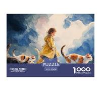 Sinoshow_24085_a_Cute_Little_Girl_Wearing_Yellow_Raincoat_and_b_8ddad7b2-8470-455f-adf9-7a600ace0bbb_3 1000 Pièces Casse-tête Difficile, Dur, Quasi Impossible Jeu De Puzzle, Jeu Familial Anti-Stress,