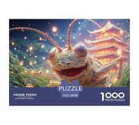 Sinoshow_24085_a_Cute_Little_Grasshopper_in_The_Style_of_Pixar__7e46d21e-7707-4879-9294-e24b55614cd1_4 1000 Pièces Casse-tête Stimulant Et Éducatif Jeu De Puzzle, Cadeau De Noël Aux Images Éclatantes