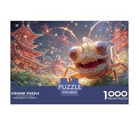 Sinoshow_24085_a_Cute_Little_Grasshopper_in_The_Style_of_Pixar__7e46d21e-7707-4879-9294-e24b55614cd1_1 1000 Pièces Casse-tête Stimulant Et Éducatif Puzzle, Jeu Familial Anti-Stress, Jouets Familiaux