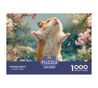 Sinoshow_24085_a_Cute_Little_Hamster_is_Dancing_with_Its_Back_a_5b74e418-2981-4534-a3e0-933de46a09b9_2 1000 Pièces Casse-tête Stimulant Et Éducatif Jeu De Puzzle, Jeu Familial Anti-Stress, Jouets Fam