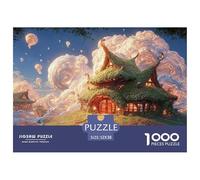 Sinoshow_24085_a_Cute_Little_House_Made_of_Green_Grass_with_whi_ed9e2288-2249-4bad-b8a0-c4f26edfff53_3 1000 Pièces Casse-tête Difficile, Dur, Quasi Impossible Jeu De Puzzle, Cadeau De Noël Aux Images