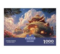 Sinoshow_24085_a_Cute_Little_House_Made_of_Green_Grass_with_whi_ed9e2288-2249-4bad-b8a0-c4f26edfff53_4 1000 Pièces Casse-tête Difficile, Dur, Quasi Impossible Puzzle, Jouets Éducatifs Uniques Et Stim