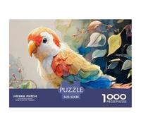 Sinoshow_24085_a_Cute_Parrot_in_The_Style_of_herge_and_Moebius__bf4f0d5c-3c7e-4a43-8086-a835685c3d42_4 1000 Pièces Casse-tête Stimulant Et Éducatif Jeu De Puzzle, Cadeau De Noël Aux Images Éclatantes