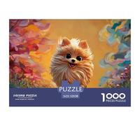 Sinoshow_24085_a_Cute_Pomeranian_Puppy_Running_in_The_Park_in_t_c9205616-116e-4f02-a76f-fdede9a54e52_1 1000 Pièces Casse-tête Amusant, Stimulant Et Cérébral Puzzle, Jeu Familial Anti-Stress, Jouets F