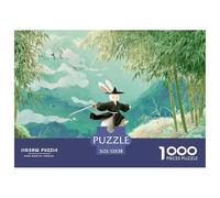 Sinoshow_24085_a_Cute_Rabbit_Swordsman_Leaping_in_The_air_Dress_bafbca1e-75ac-468b-b35e-c725d0b10096_3 1000 Pièces Casse-tête Amusant, Stimulant Et Cérébral Jeu De Puzzle, Jouets Éducatifs Uniques Et