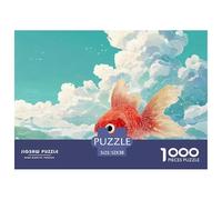 Sinoshow_24085_a_Cute_Red_Goldfish_with_big_Eyes_in_The_Style_o_83f0774d-3471-4283-9b92-7c64f37ab98b_1 1000 Pièces Puzzles Difficile, Dur, Quasi Impossible Puzzle, Jouets Éducatifs Uniques Et Stimula