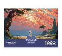 Sinoshow_24085_a_Cute_White_Robot_and_Green_Alien_Standing_on_t_cbbc6a6e-add4-4a46-8367-9cbef653228d_1 1000 Pièces Casse-tête Difficile, Dur, Quasi Impossible Puzzle, Jouets Éducatifs Uniques Et Stim