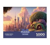 Sinoshow_24085_a_Digital_Art_Piece_Featuring_The_Garnet_Sun_Set_2fc3775a-f9f3-4a1e-b367-986ef65b6d7e_3 1000 Pièces Casse-tête Stimulant Et Éducatif Puzzle, Cadeau De Noël Aux Images Éclatantes, Cadea