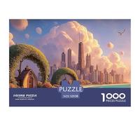 Sinoshow_24085_a_Digital_Art_Piece_of_The_Chicago_Skyline_with__19378fb0-f55f-409a-8f01-bdecf0e61e57_1 1000 Pièces Casse-tête Difficile, Dur, Quasi Impossible Jeu De Puzzle, Jeu Familial Anti-Stress,