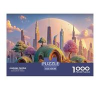 Sinoshow_24085_a_Digital_Art_Piece_of_The_Chicago_Skyline_with__c567a7f6-5ff7-41f4-819f-23f31496ade1_4 1000 Pièces Casse-tête Difficile, Dur, Quasi Impossible Jeu De Puzzle, Jouets Éducatifs Uniques